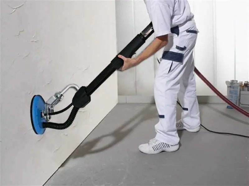 alisado de pared con gotele en salón ubicado en los hueros